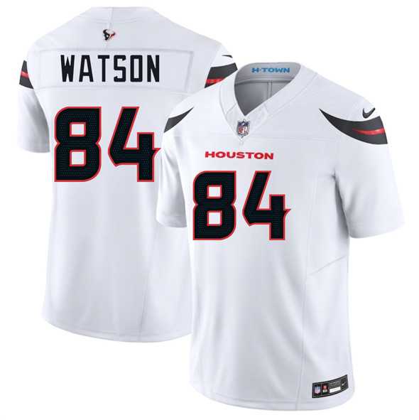 Men & Women & Youth Houston Texans #84 Justin Watson White 2025 F.U.S.E. Vapor Limited Stitched Jersey->houston texans->NFL Jersey